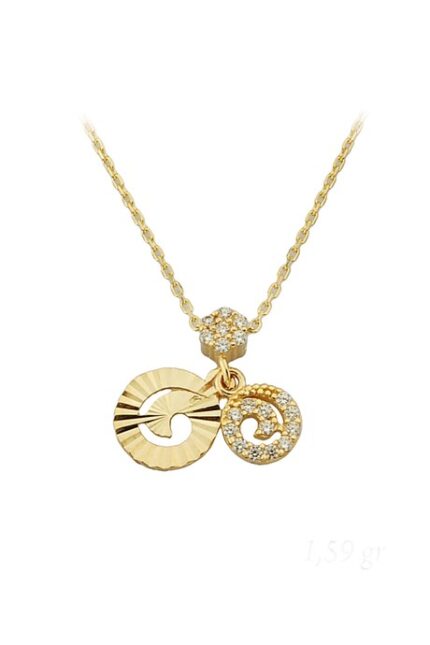 Altın Spiral Kolye Kuyumcu'nun Altın Kolye modelleri ve fiyatları olan altın takı ürünlerinden birisidir.